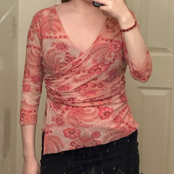 Sweet pea double layered mesh top - Picture 5 of 5